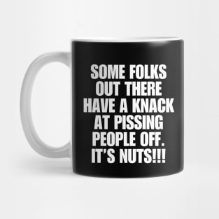 It's nuts out there! Mug